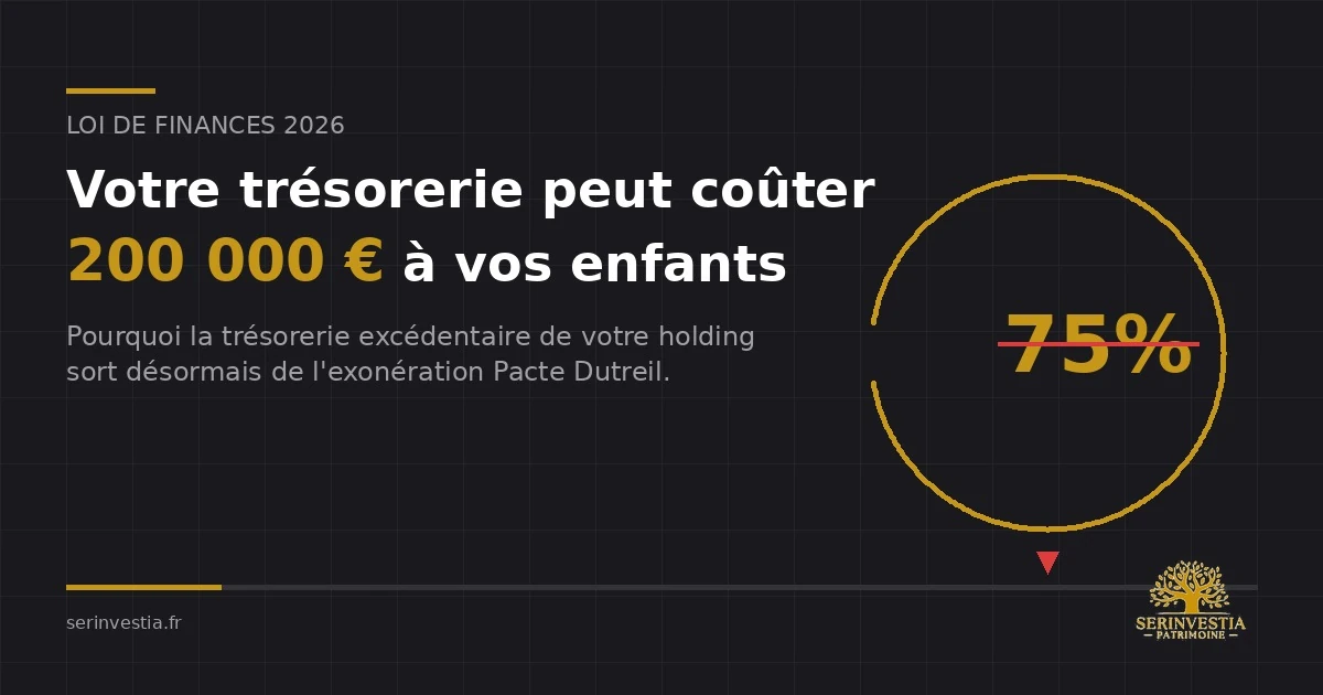 tresorerie excedentaire serinvestia placement tresorerie entreprise serinvestia