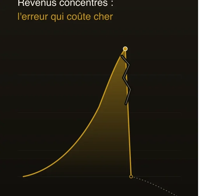 Revenus concentrés : l&rsquo;erreur qui coûte cher